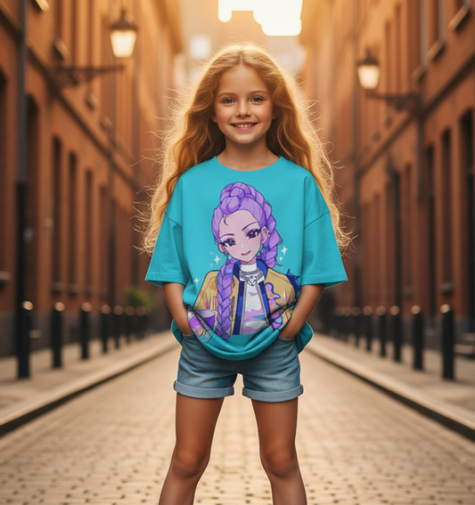 K-Pop Demon Hunters Unisex Tee for Kids