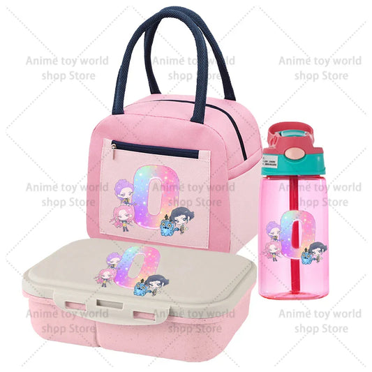 26Letters KPOP Demon Hunters Bento Box Set – Essential School Supplies