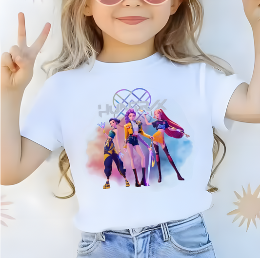 Kpop Demon Hunters Graphic Kid T-Shirt