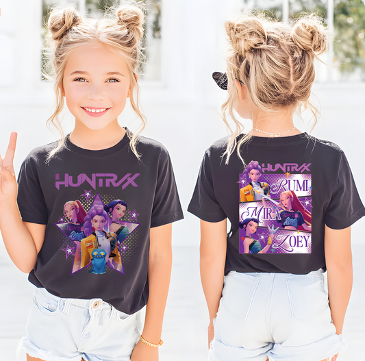 K-Pop Demon Hunters Cartoon Kids Shirt