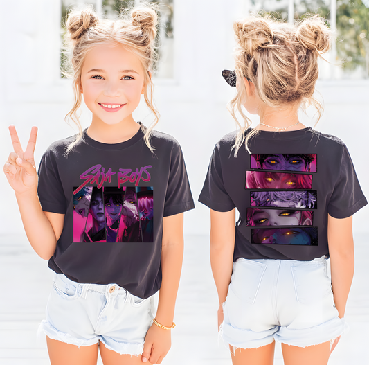 K-Pop Demon Hunters Stylish Kids T-Shirt