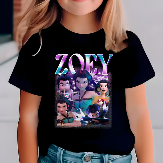Zoey Huntrix Kid T-Shirt