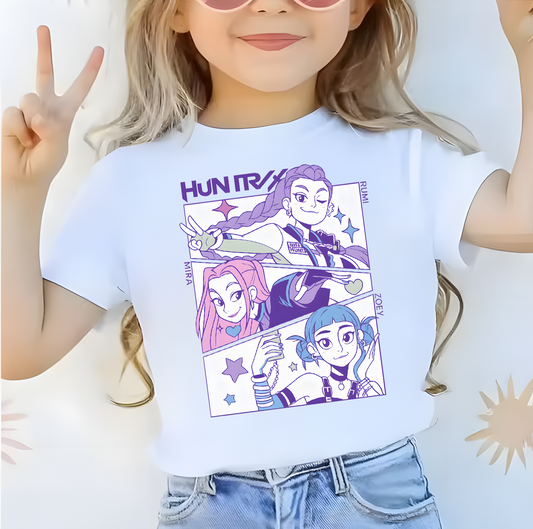K-Pop Demon Hunters Fashionable Kids T-Shirt