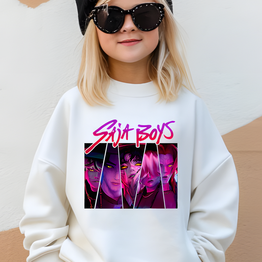 K-Pop Demon Hunters Cute Kids Sweatshirt