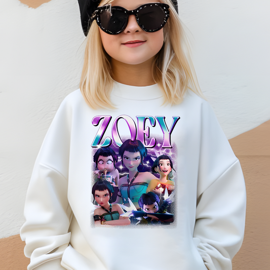 Zoey Huntrix Kid Sweatshirt