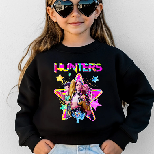 Kpop Demon Hunters Printed Kid Sweatshirt