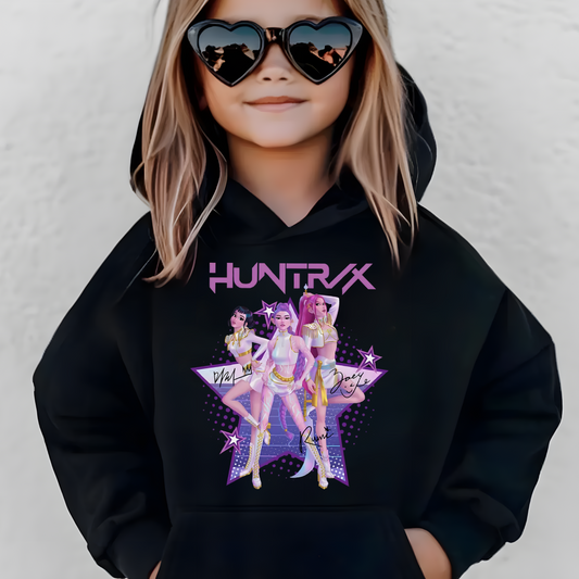 K-Pop Demon Hunters Fashion Kid Hoodie