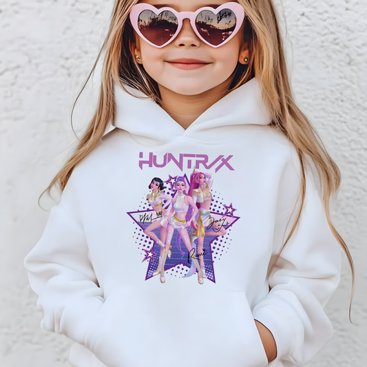 K-Pop Demon Hunters Fashion Kid Hoodie