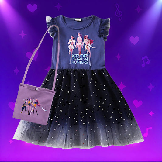 K-Pop Demon Hunters Princess Dress Set