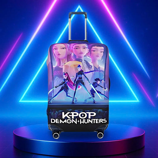 K-Pop Demon Hunters Huntrix Suitcase Cover