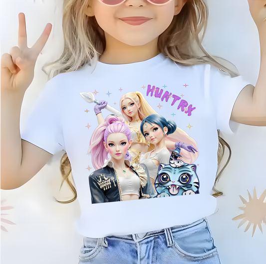 K-Pop Demon Hunters Kids Galaxy Tee