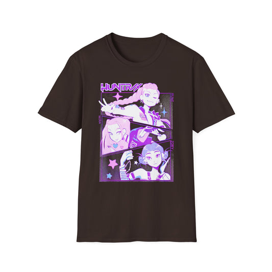 Kpop Demon Hunters Cute Vintage Animated Panels T-Shirt