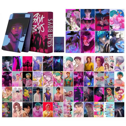 K-POP Demon Hunters/X Saja Boys LOMO Cards – Anime HD Photocards for Fans