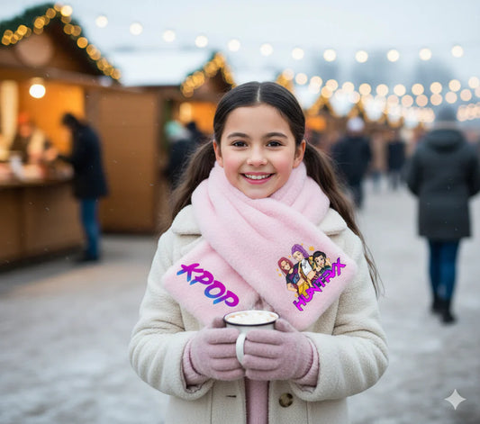 K-Pop Demon Hunters Plush Scarf