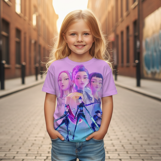 K-Pop Demon Hunters Kids Tee