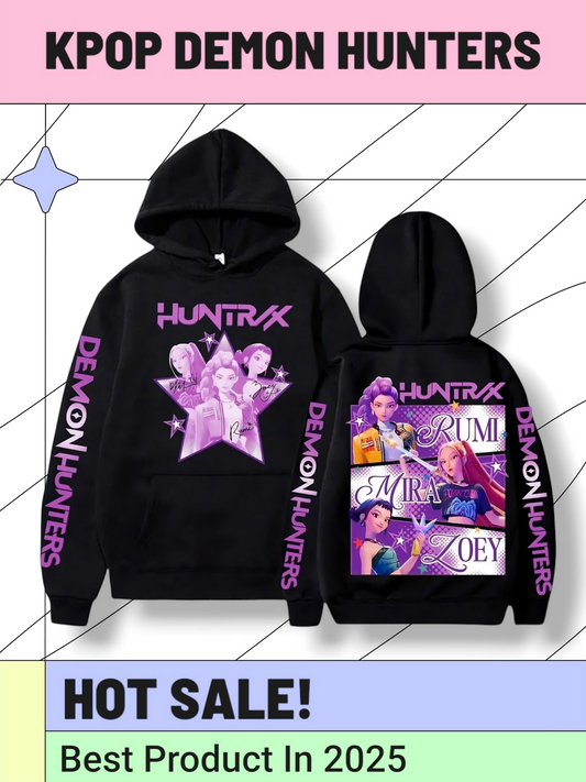 K-Pop Demon Hunters Fashion Hoodie