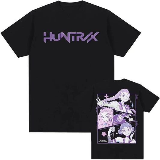 KPop Demon Hunters Huntrix T-Shirt – Stylish Streetwear for Fans