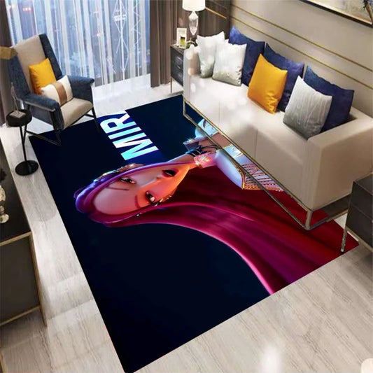 K-pop Demon Hunters Area Rugs – Stylish Geometric Carpets for Any Room