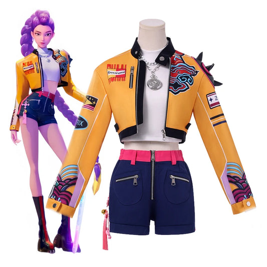 Rumi Cosplay Costume – Anime Movie KPop Demon Hunters Outfit