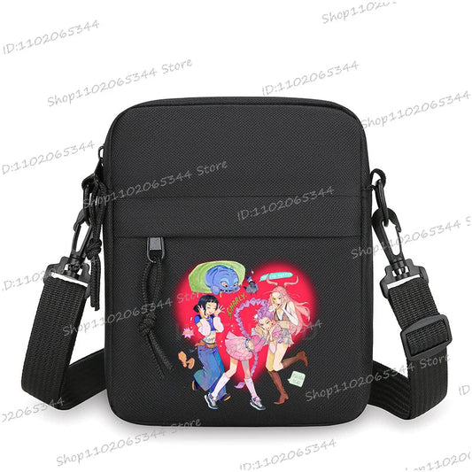 Anime KPop Demon Hunters Rumi Print Crossbody Bag – Fashionable and Versatile Tote