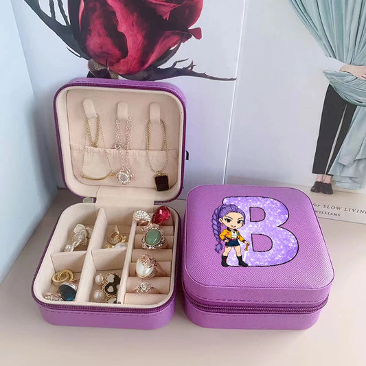 Move K-Pop Demon Hunters Jewelry Storage Box – Stylish Organizer for Accessories