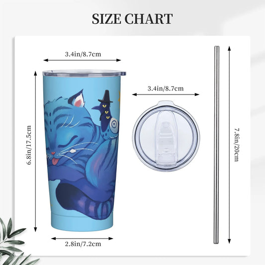 KPop Demon Hunters Tiger Tumbler – Vacuum Insulated Thermal Cup