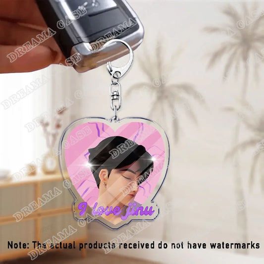 KPop Demon Hunters Acrylic Keychains – Huntrix, Saja Boys &amp; Derpy Tiger
