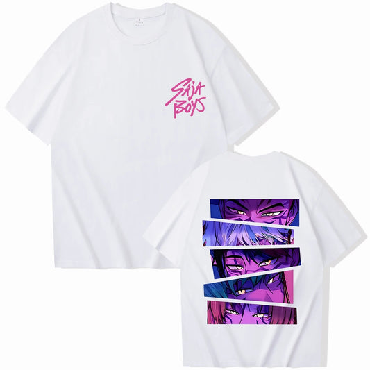 Kpop Demon Hunter Saja Boys T-shirt – Harajuku Style Anime Tops