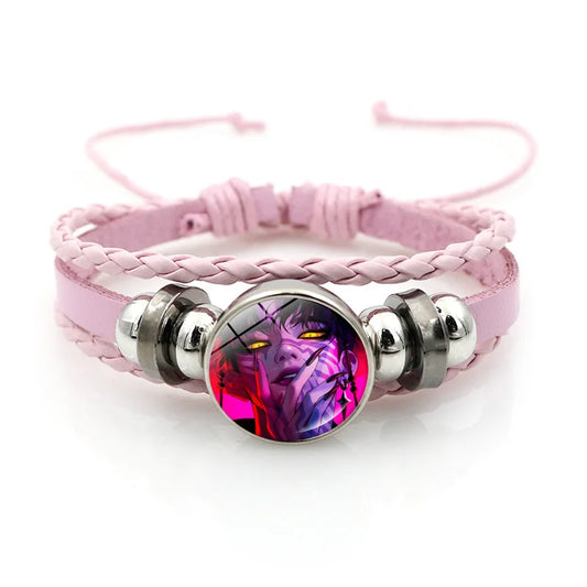 K-pop Demon Hunters Leather Bracelet – Stylish Accessory for Fans