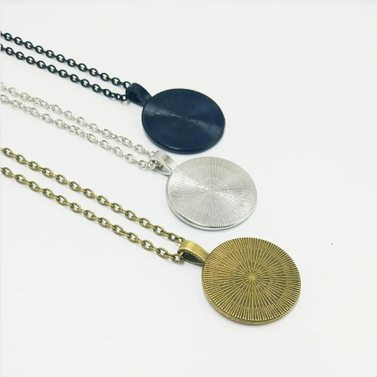 Handcrafted K-Pop Demon Hunters Glass-Dome Pendant Necklace – Trendy Unisex Jewelry
