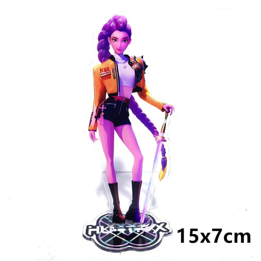 KPop Demon Hunters Superstar KeyChain – Rumi Mira Zoe Acrylic Accessories