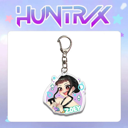 5CM Kpop Demon Hunters Huntrix Saja Boys Idols Acrylic Keychain