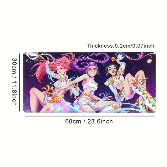 Enhance Your Gaming Setup with the New Anime Mouse Pad KPop D_demon H_hunters