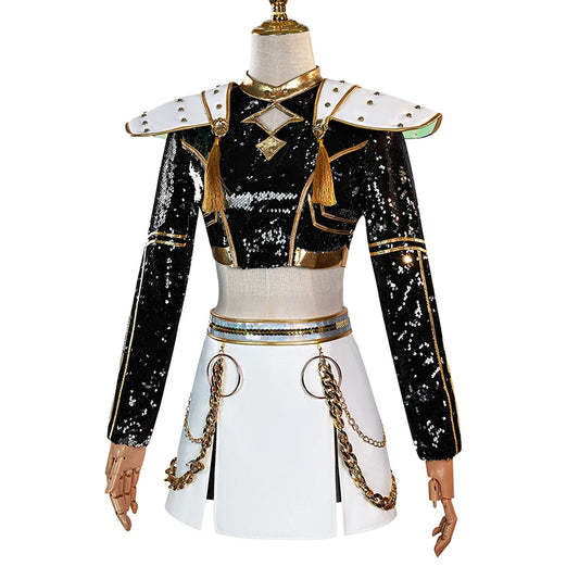 Rumi Zoey Mira Cosplay KPop Demon Hunters Costume – Perfect for Halloween &amp; Role Playing