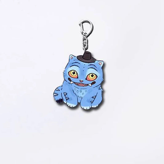 Anime Movie KPop Demon Hunters HUNTR/X Cosplay Keychain – Tiger Pendant Accessory