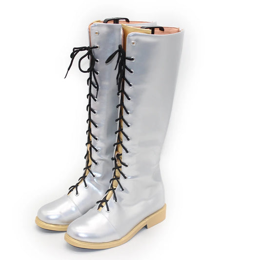 KPop Demon Hunters Rumi Cosplay Shoes – Perfect for Halloween and Cosplay Events