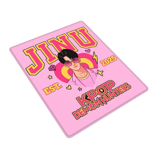 Boy Kpop Demon Hunters Jinu Laptop Mouse Pad Keyboard Desk Mat  Saja boys Non-Slip Rubber Mousepad for Computer