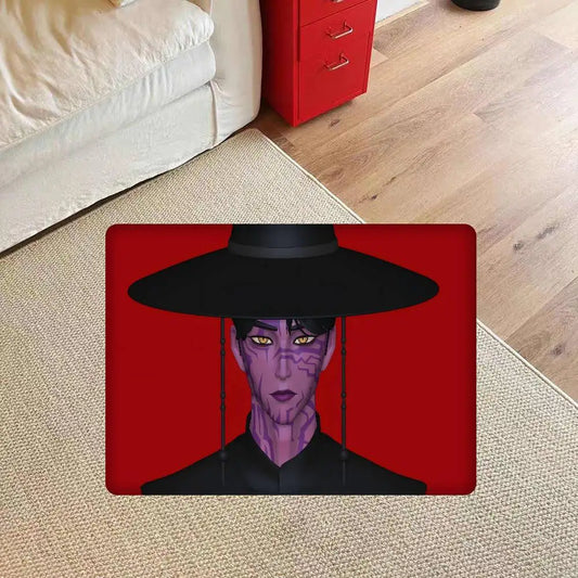 KPop Demon Hunters Bathroom Mat – Anti-slip Absorbent Doormat for Fans