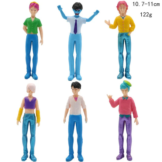 Anime Kpop Demon Hunters Figures – Rumi, Mira, Zoey &amp; Tiger Collectibles