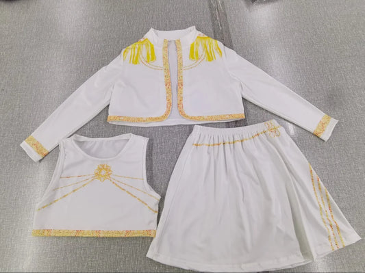 Kids Girls Rumi Zoey Mira Cosplay Suit – Perfect for K-pop &amp; Demon Hunters Fans