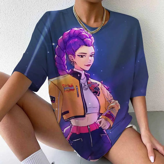 Huntrix Ramyeon Kpop Hunter T-shirt – Casual Streetwear for Kpop Fans