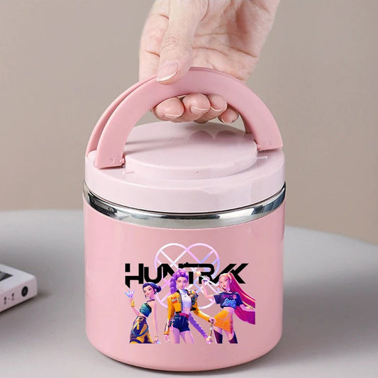 K-pop Demon Hunters Stainless Steel Bento Lunch Box