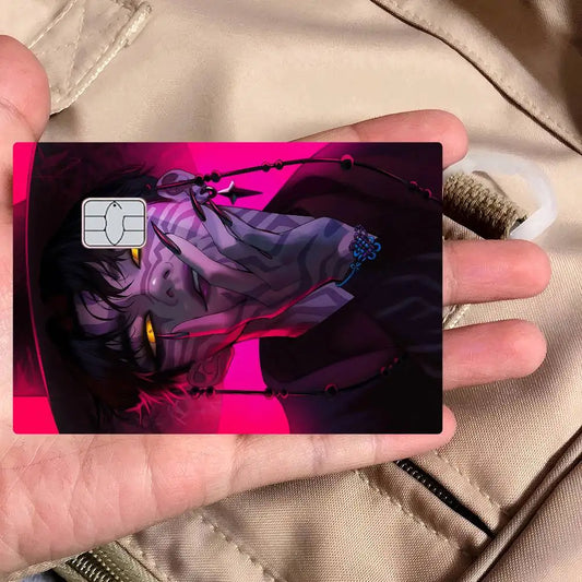 KPop Demon Hunters Game Anime Sticker Film Skin Cover for Cards
