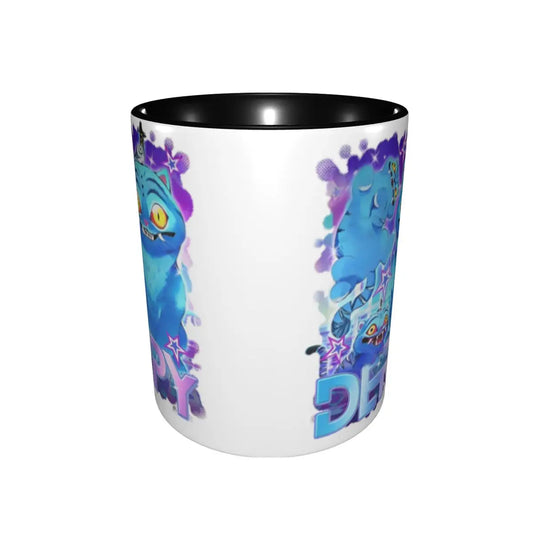 Derpy Tiger Kpop Demon Hunters Huntrix Coffee Mug – A Must-Have for Kpop Fans