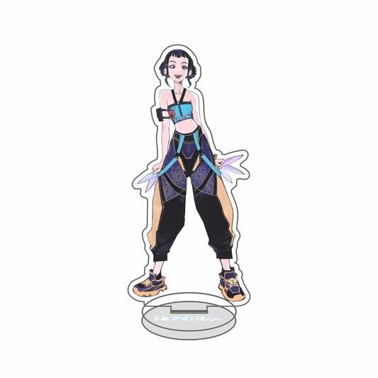 Kpop Demon Hunters Standing Plates – Rumi, Mira &amp; Zoey Acrylic Ornaments