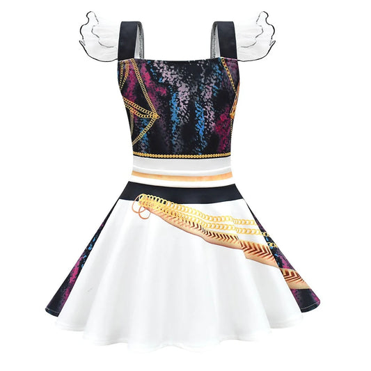 Halloween Cosplay Costume for Kids - Demon Hunter Style Dress