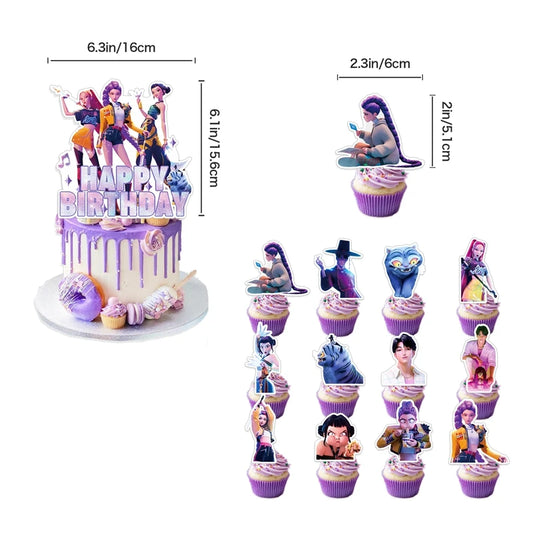 D-Demon H-Hunters Party Cutlery Set – Perfect for Themed Celebrations