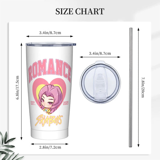 KPop Demon Hunters Romance Saja Boys Tumbler – Vacuum Insulated Coffee Cups