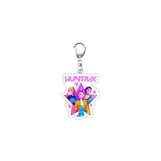 Exquisite Demon Hunters Anime Acrylic Keychains – Perfect for K-POP and Anime Fans