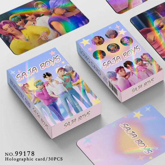 Kpop Demon Hunters 30PCS HD Photocard Set
